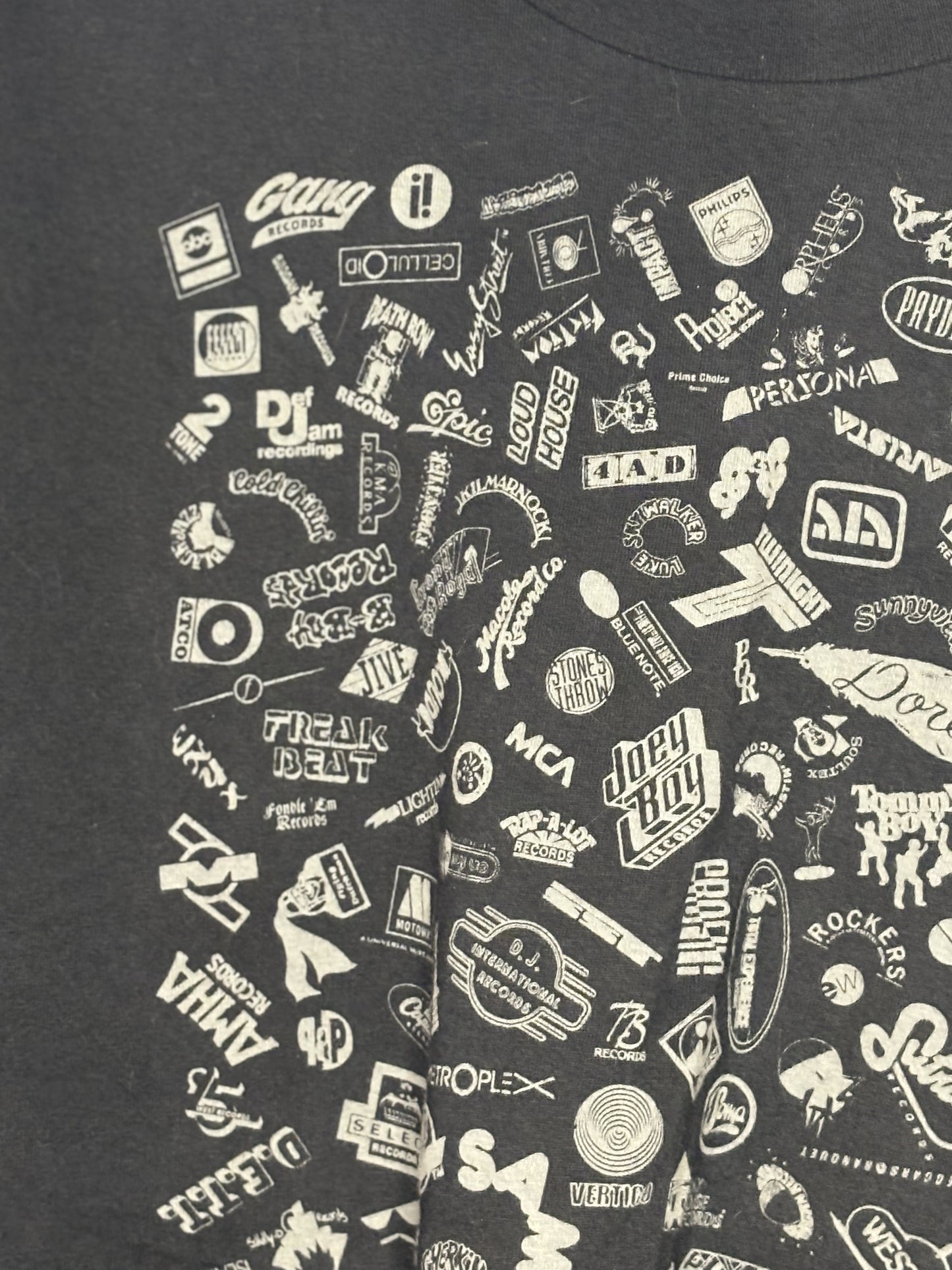 Stones Throw - The Record Label Logos T-shirt